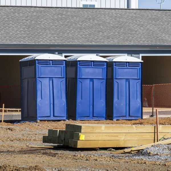 it is possible to rent a construction site porta potty with heating or air conditioning